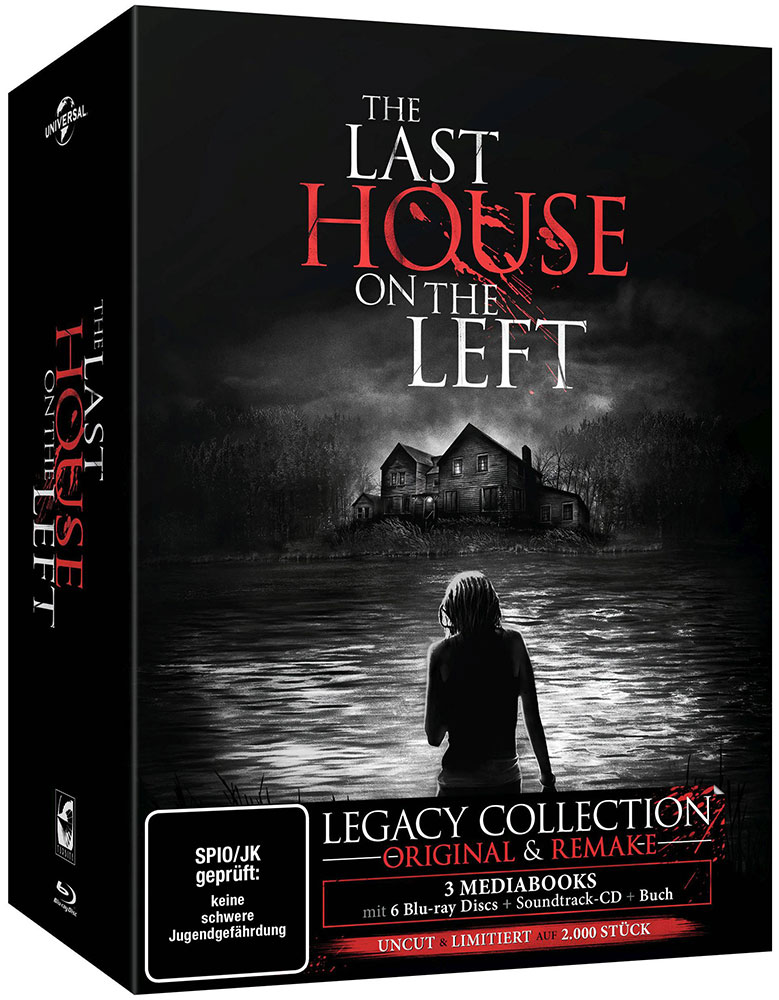 LAST HOUSE ON THE LEFT, THE (6Blu-Ray+CD+Buch) (3 Mediabooks) - Legacy Collection - Uncut