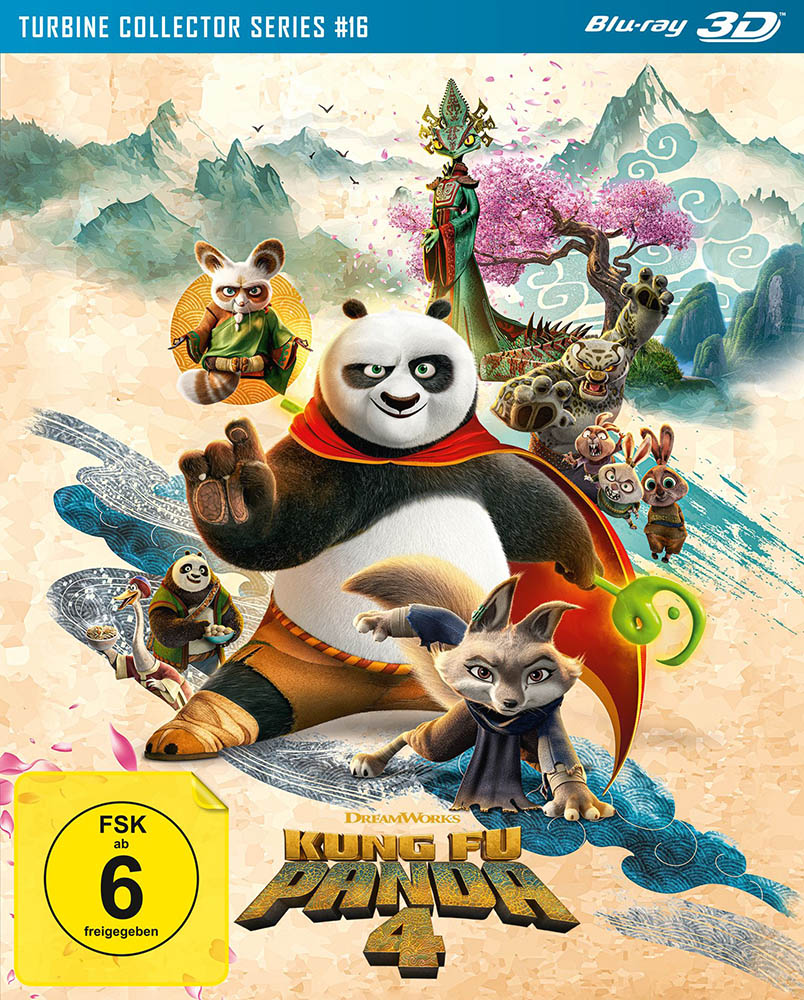 KUNG FU PANDA 4 (Blu-Ray 3D) - Turbine Collector Series #16