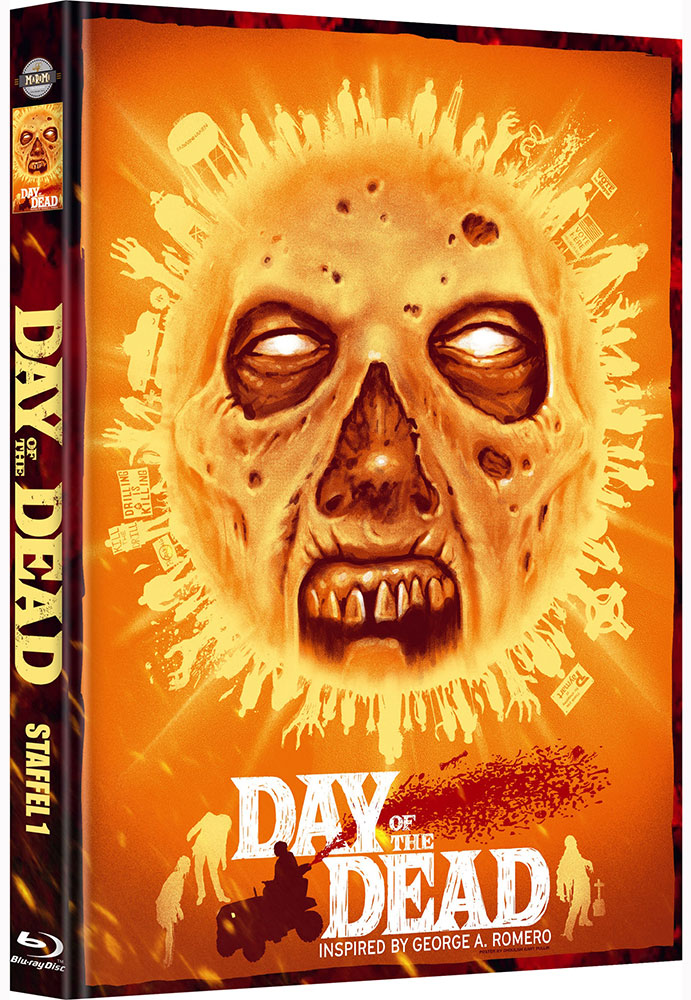 DAY OF THE DEAD - Staffel 1 (Blu-Ray) (2Discs) - Cover B - Mediabook  - Limited 250 MaRuMi Edition