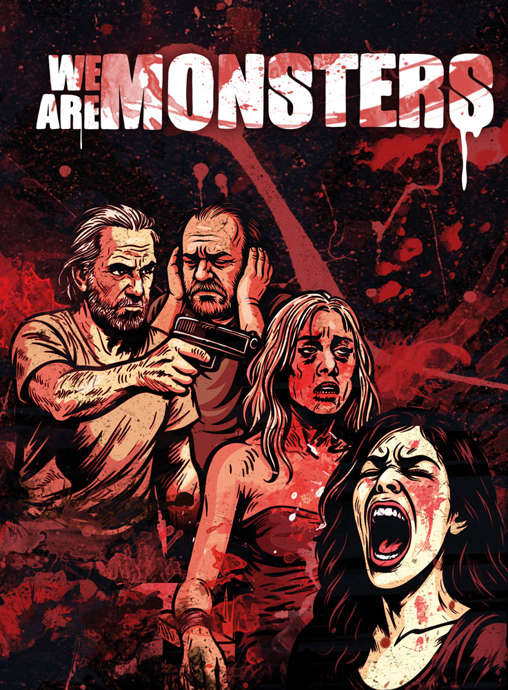 WE ARE MONSTERS (4K UHD+Blu-Ray) - Cover E - Mediabook - Limited 111 Edition