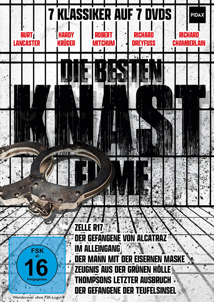 BESTEN KNASTFILME, DIE - 7 KLASSIKER DES GEFÄNGNIS (7DVDs)