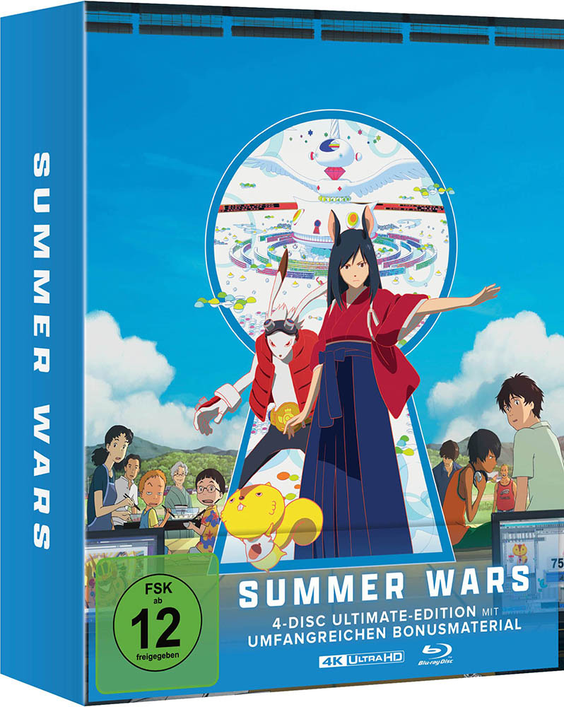 SUMMER WARS (4K UHD+2Blu-Rays+CD) - Ultimate Edition