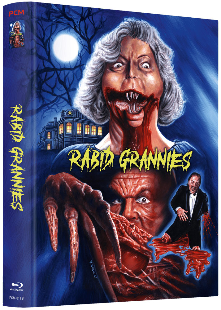 RABID GRANNIES (Blu-Ray+DVD) - Cover B - Mediabook - Limited 999 Edition
