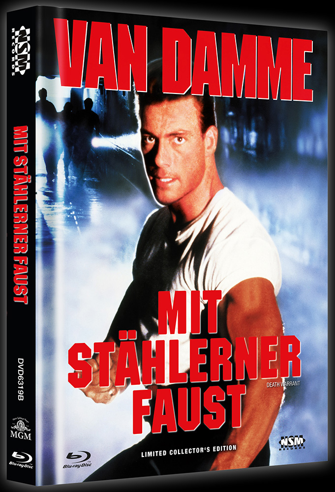 MIT STÄHLERNER FAUST (Blu-Ray+DVD) - Cover B - Mediabook - B-Ware ohne Limitierungsnummer!