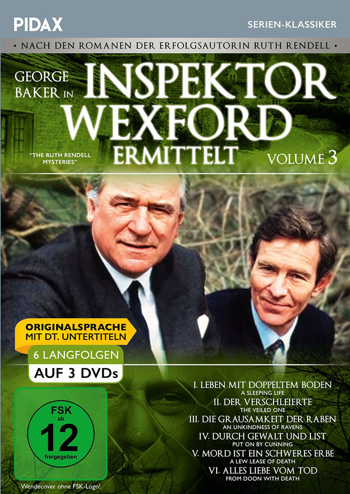 INSPEKTOR WEXFORD ERMITTELT (THE RUTH RENDELL MYSTERIES) - Volume 3 (3DVDS)