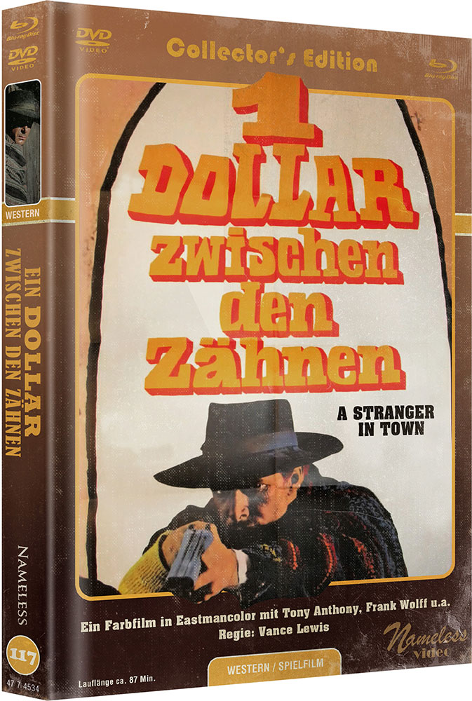 EIN DOLLAR ZWISCHEN DEN ZÄHNEN (Blu-Ray+DVD) - Cover C - Mediabook - Limited 333 Edition