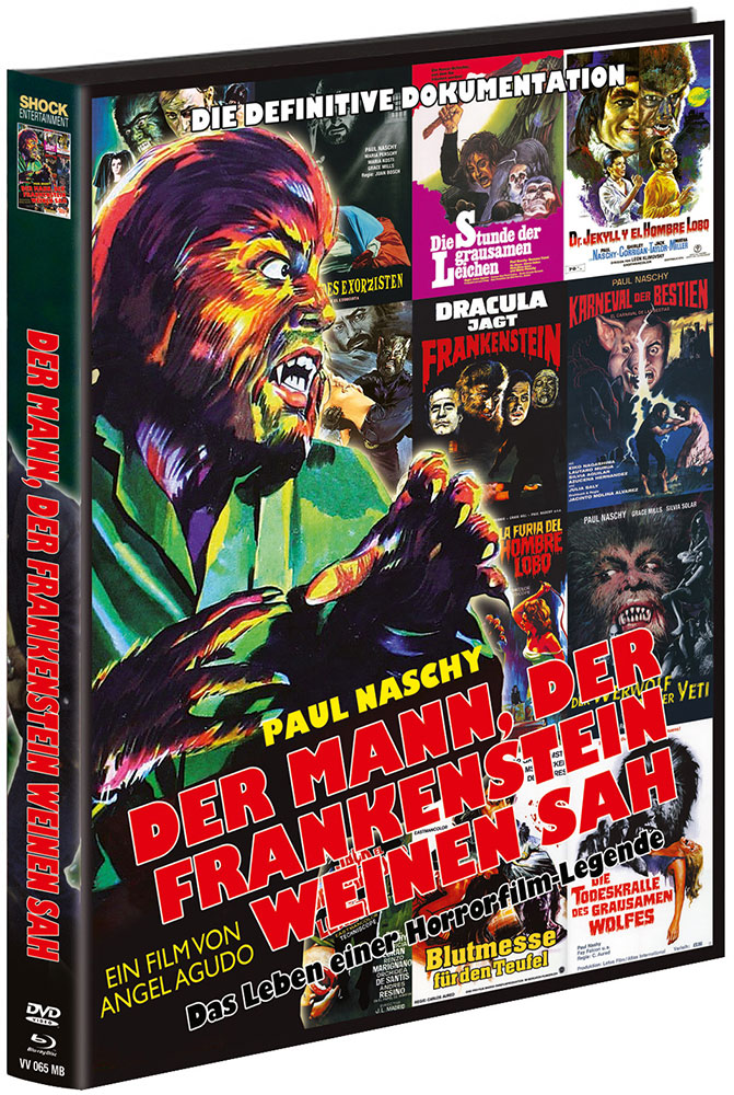 MANN, DER FRANKENSTEIN WEINEN SAH, DER (Blu-Ray+DVD) - Mediabook - Limited 1500 Edition