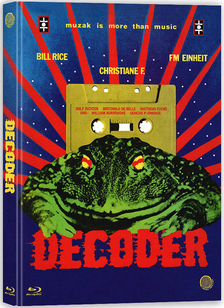 DECODER (Blu-Ray) - Cover B - Mediabook - Limited 333 Edition