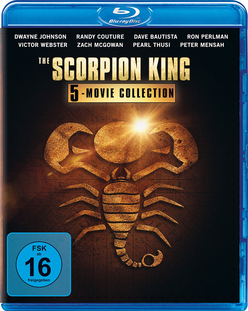 SCORPION KING, THE - 5-Movie-Collection (Blu-Ray) (5Discs)