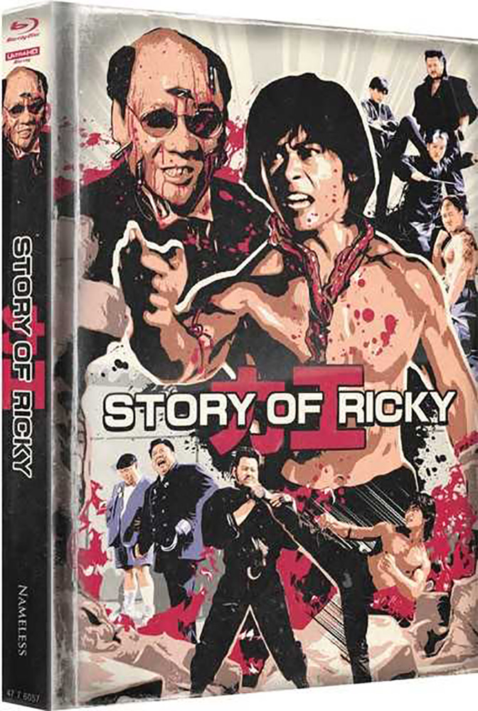 STORY OF RICKY (4K UHD+Blu-Ray) - Cover F - Mediabook (Wattiert) - Limited 444 Edition