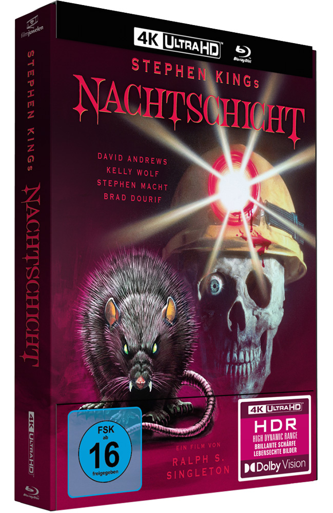 STEPHEN KING'S NACHTSCHICHT (STEPHEN KING'S GRAVEYARD SHIFT) (4K UHD+Blu-Ray) - Mediabook - Limited Edition