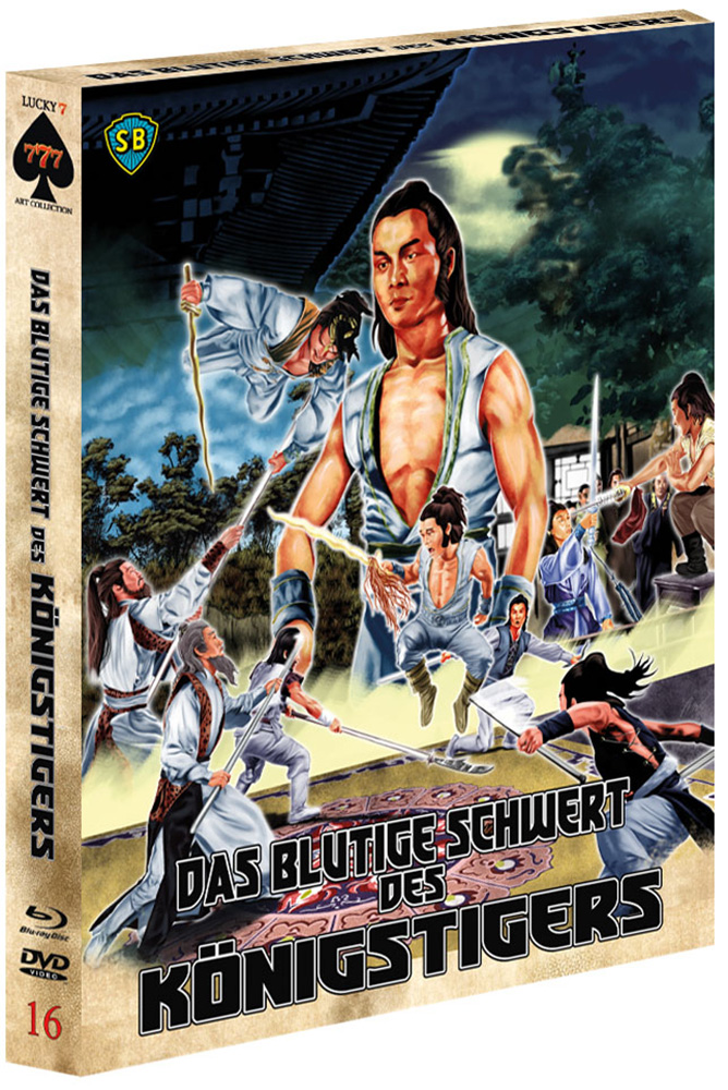 BLUTIGE SCHWERT DES KÖNIGSTIGERS, DAS (Blu-Ray+DVD) - Limited 777 Edition - Uncut