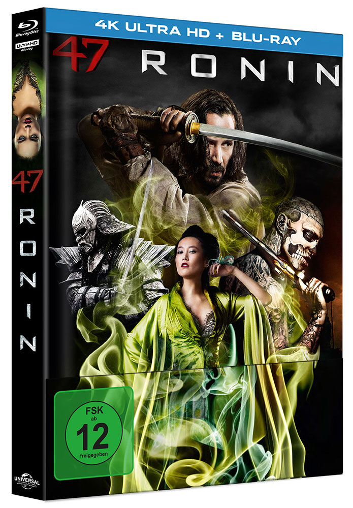 47 RONIN (4K UHD+Blu-Ray) - Cover Ensemble - Mediabook - Limited 470 Edition