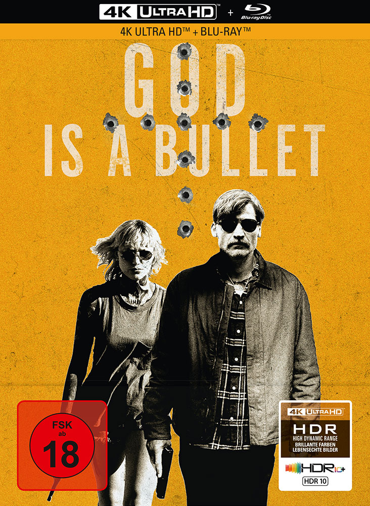 GOD IS A BULLET (4K UHD+2Blu-Ray) - Mediabook - Limited Edition