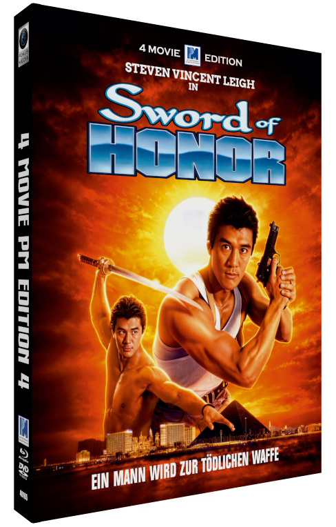 4 Movie PM Edition 4 - SWORD OF HONOR - Mediabook (Blu-Ray) - Limited 155 Edition