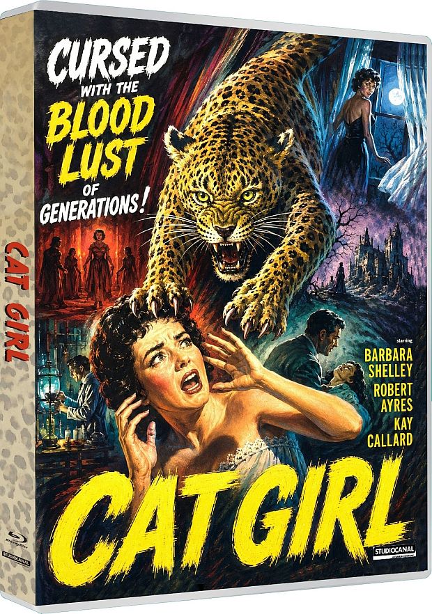 CAT GIRL - DIE NÄCHTE DER WÜRGERIN (s/w) (Blu-Ray)