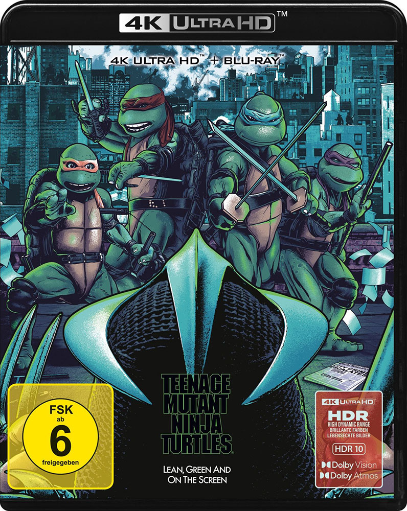 TURTLES - Der Film (4K UHD+Blu-Ray) - Cover B