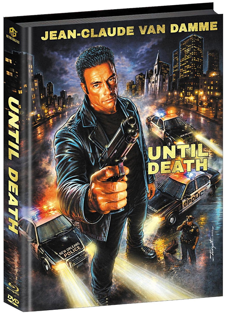 UNTIL DEATH (Blu-Ray+DVD) - Cover A - Mediabook (wattiert) - Limited 250 Edition