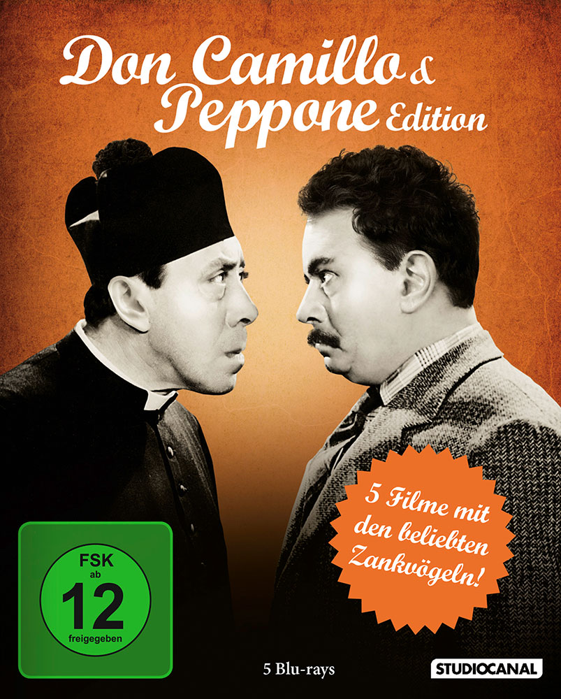 DON CAMILLO & PEPPONE EDITION (Blu-Ray) (5Discs) - Digital remastered