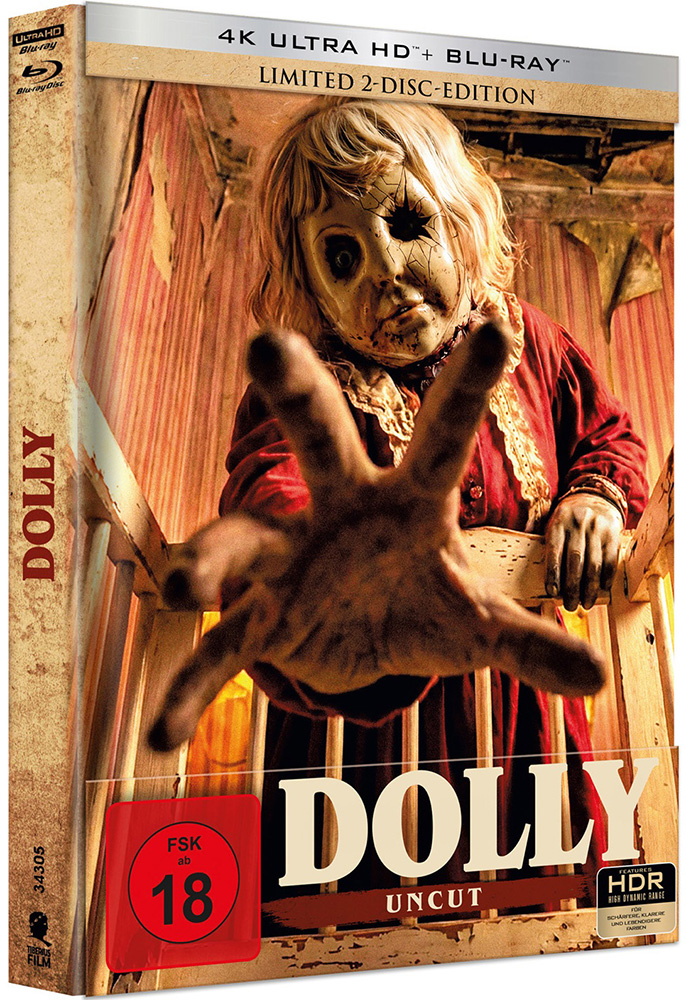 DOLLY (4K UHD+Blu-Ray) - Cover A - Mediabook - Limited Edition