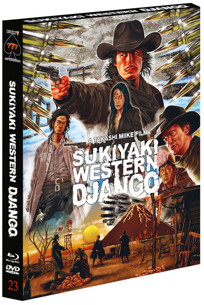 SUKIYAKI WESTERN DJANGO (Blu-Ray+DVD) (3Discs) - Extended Directors Cut - Limited 777 Edition - Uncut