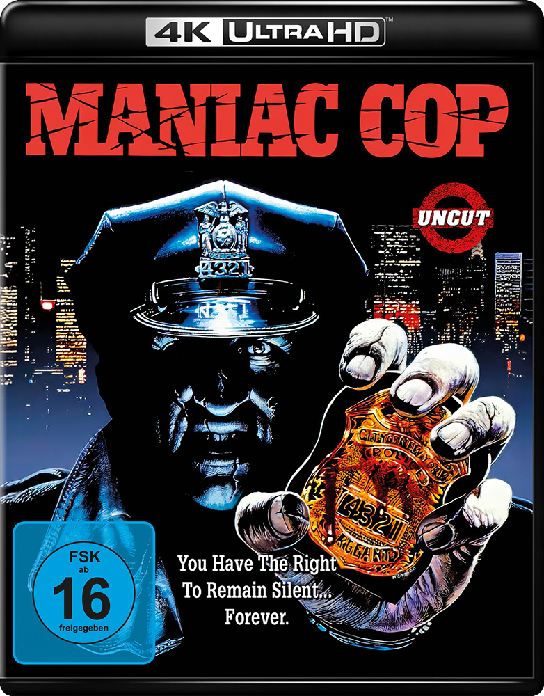 MANIAC COP 1 (4K UHD) - Keep Case