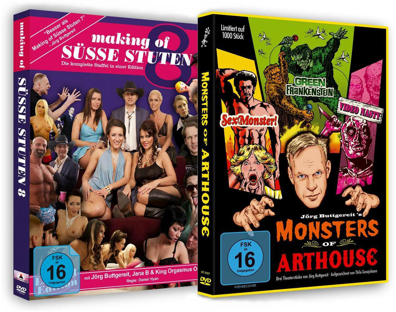 JÖRG BUTTGEREIT BUNDLE - MONSTERS OF ARTHOUSE & MAKING OF SÜSSE STUTEN 8