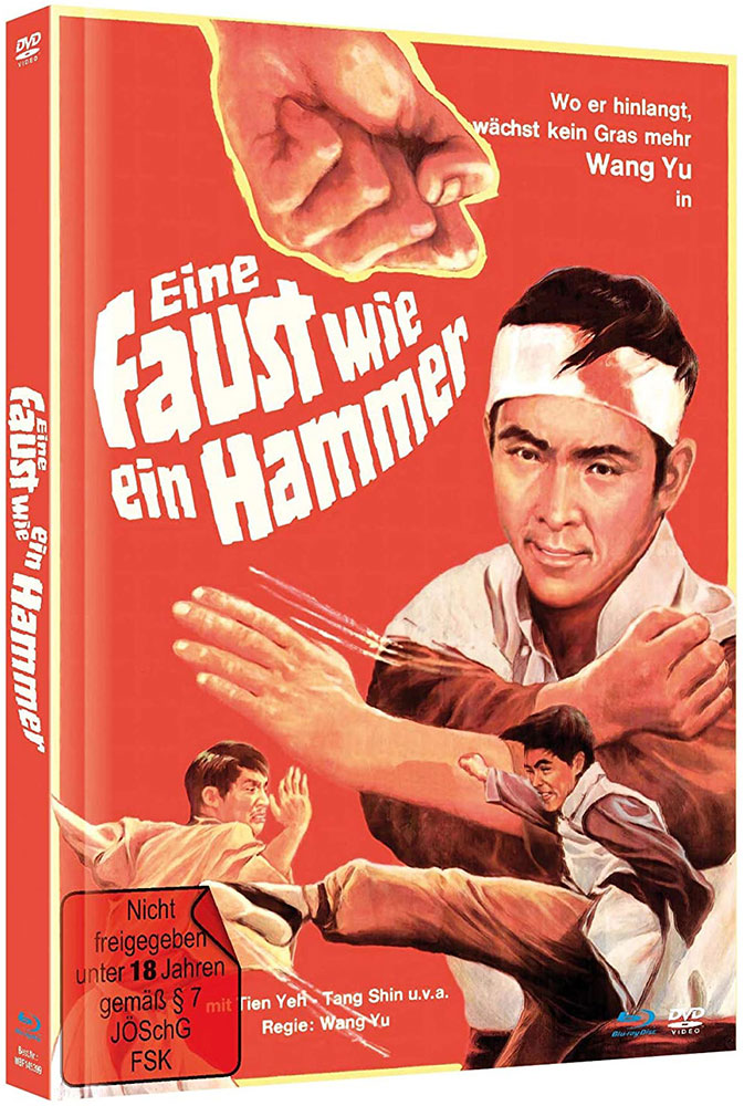 WANG YU: EINE FAUST WIE EIN HAMMER (Blu-Ray+DVD) - Mediabook - Limited 1000 Edition - Remastered