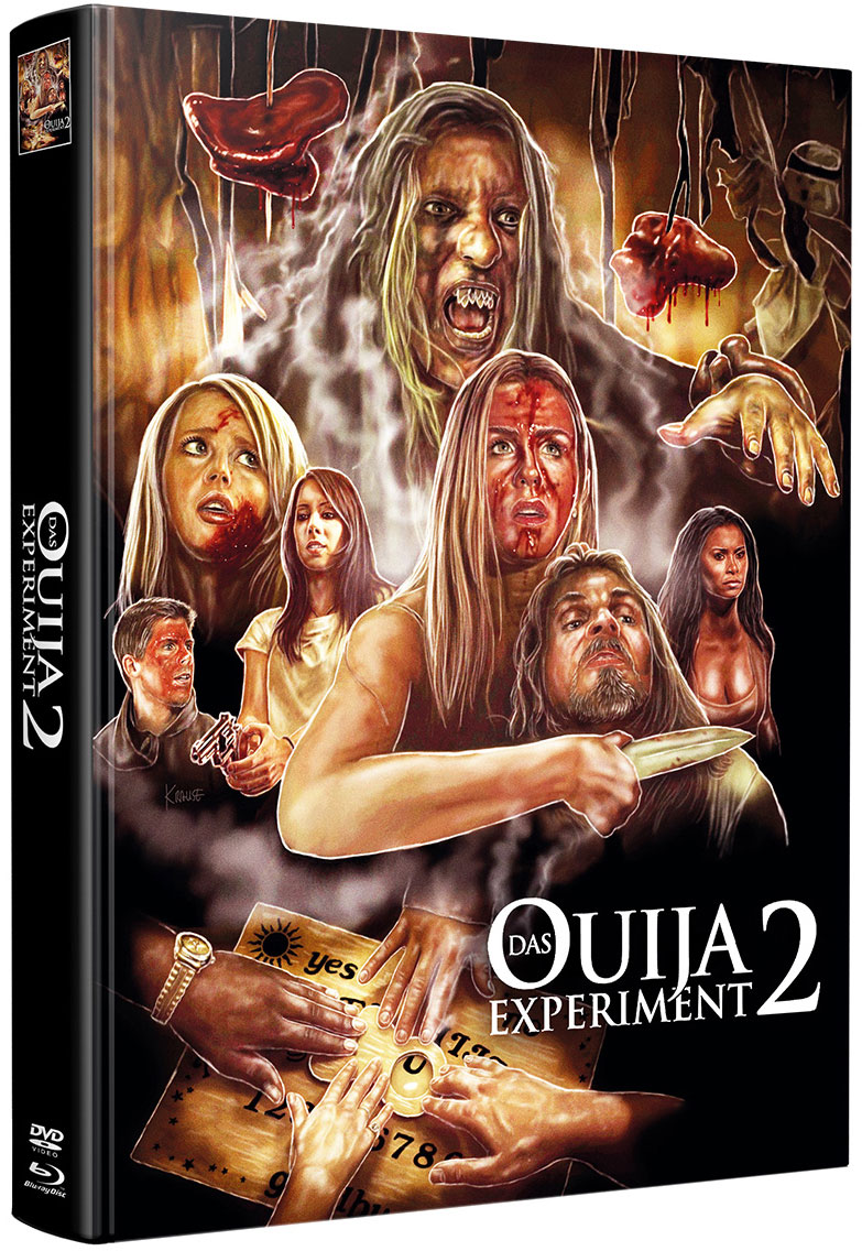 OUIJA EXPERIMENT 2 (Blu-Ray) (2Discs) - Mediabook (Wattiert) - Limited 100 Edition