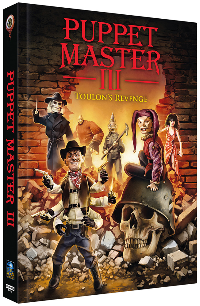 PUPPET MASTER 3 - TOULONS RACHE (4K UHD+Blu-Ray) - Cover A - Mediabook - Limited 444 Edition