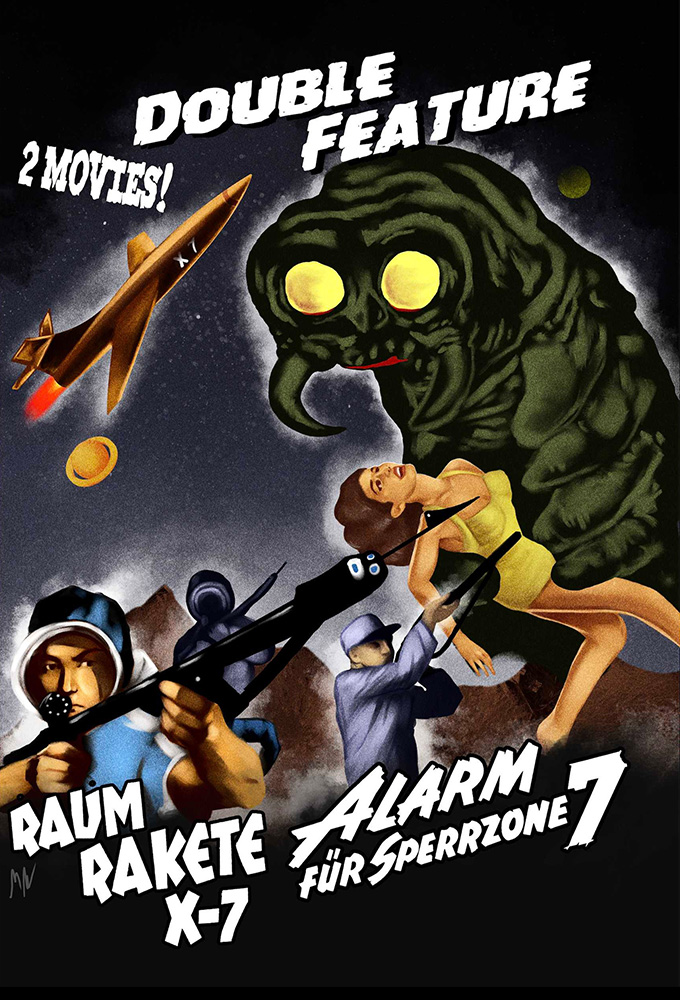 RAUMRAKETE X-7 / ALARM FÜR SPERRZONE 7 - Double Feature (2DVDs) - Monster Creatures Vol.8