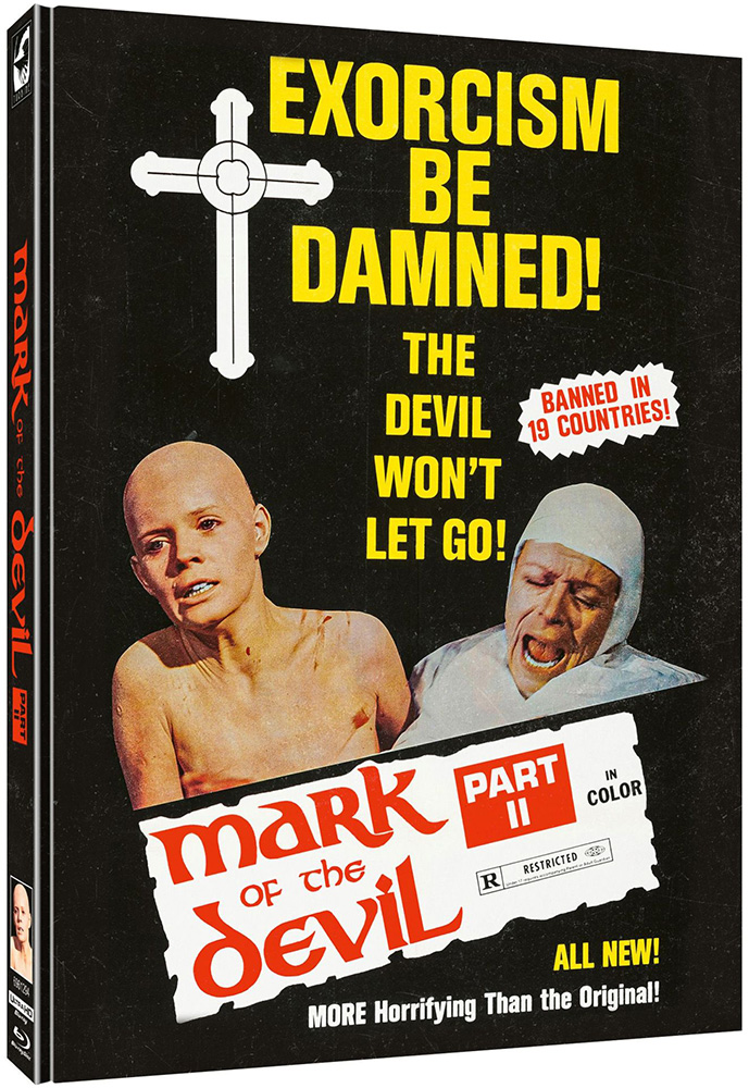 HEXEN GESCHÄNDET UND ZU TODE GEQUÄLT (4K UHD+2Blu-Rays) - Cover D - Mediabook - Limited Edition - Uncut