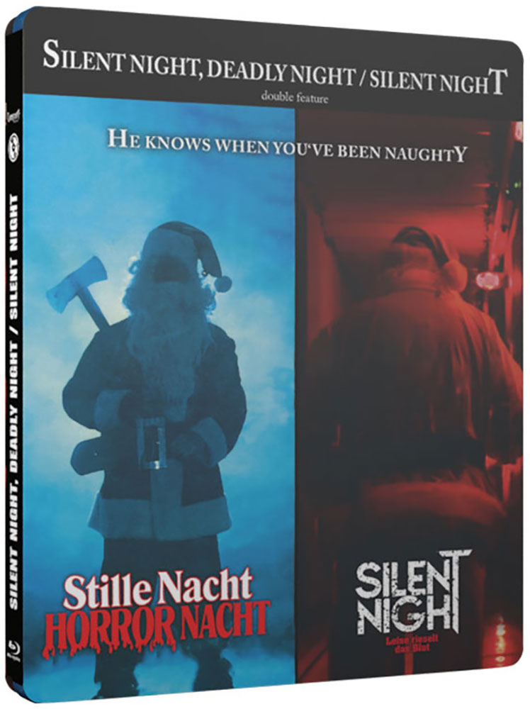 SILENT NIGHT, DEADLY NIGHT / SILENT NIGHT - LEISE RIESELT DAS BLUT - DOUBLE FEATURE (Blu-Ray) (2Discs) - Limited 500 Edition