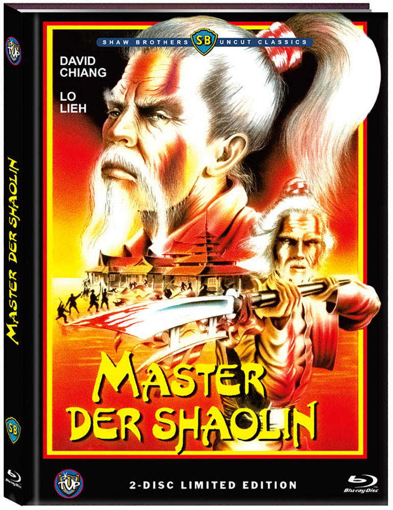 MASTER DER SHAOLIN (Blu-Ray+DVD) - Cover B - Mediabook - Limited 333 Edition