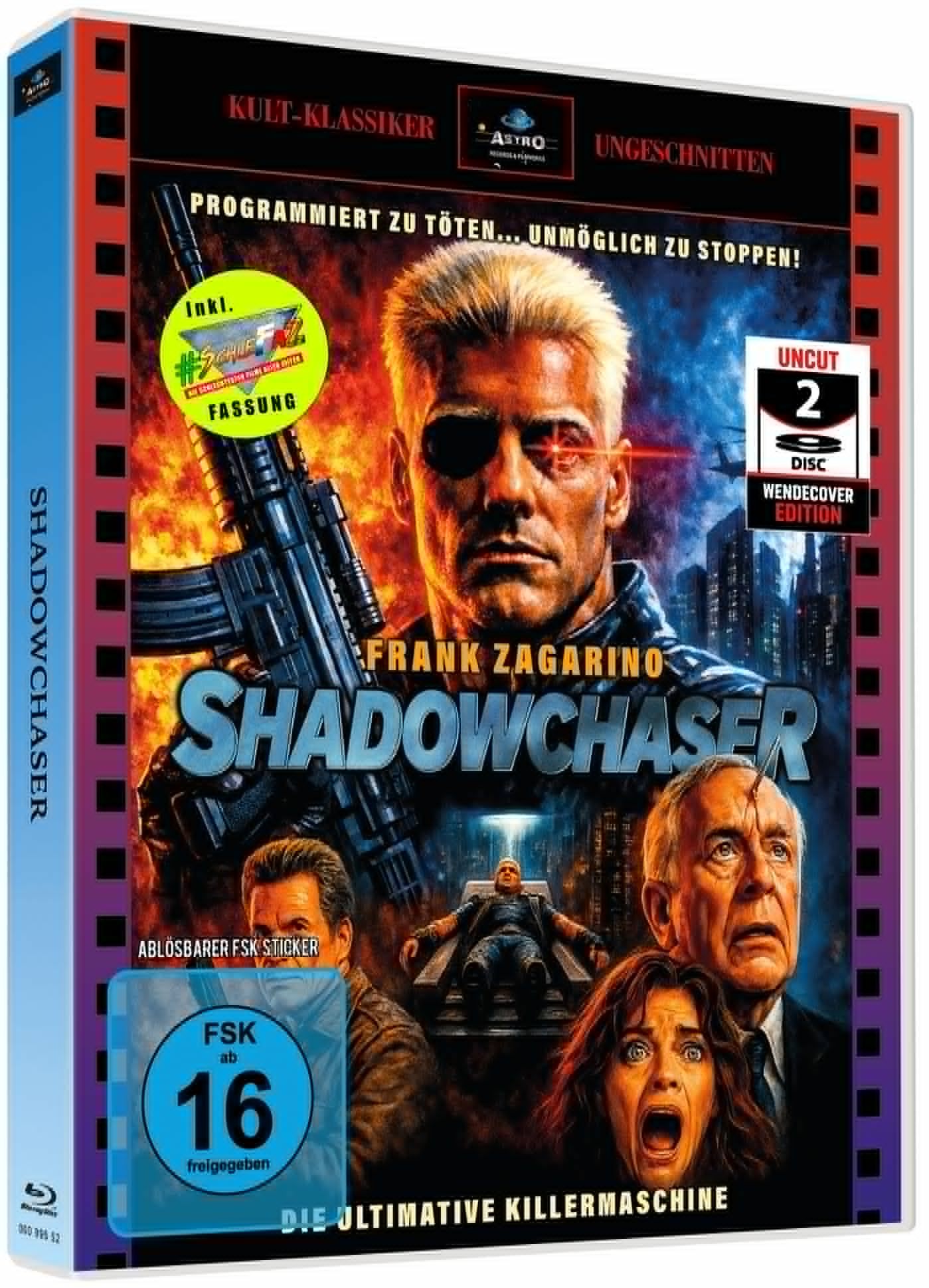 SHADOWCHASER (Blu-Ray) + SchleFaZ- DVD - Cover 1