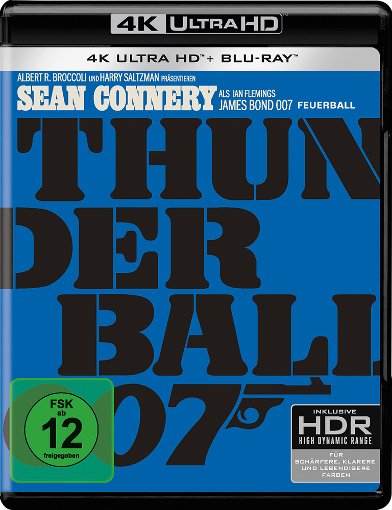JAMES BOND 007: FEUERBALL (4K UHD+Blu-Ray)