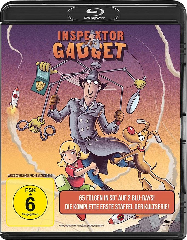 INSPEKTOR GADGET - Staffel 1 (Blu-Ray) (2Discs)