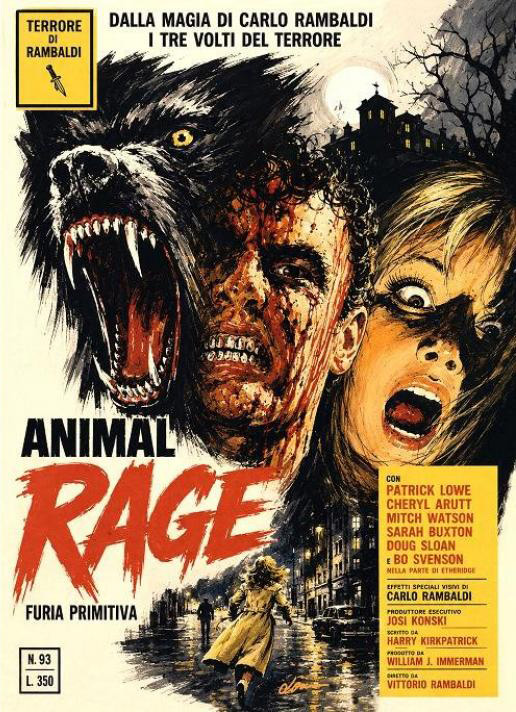 ANIMAL RAGE (Blu-Ray+DVD) - Cover A - Mediabook - Limited 333 Edition