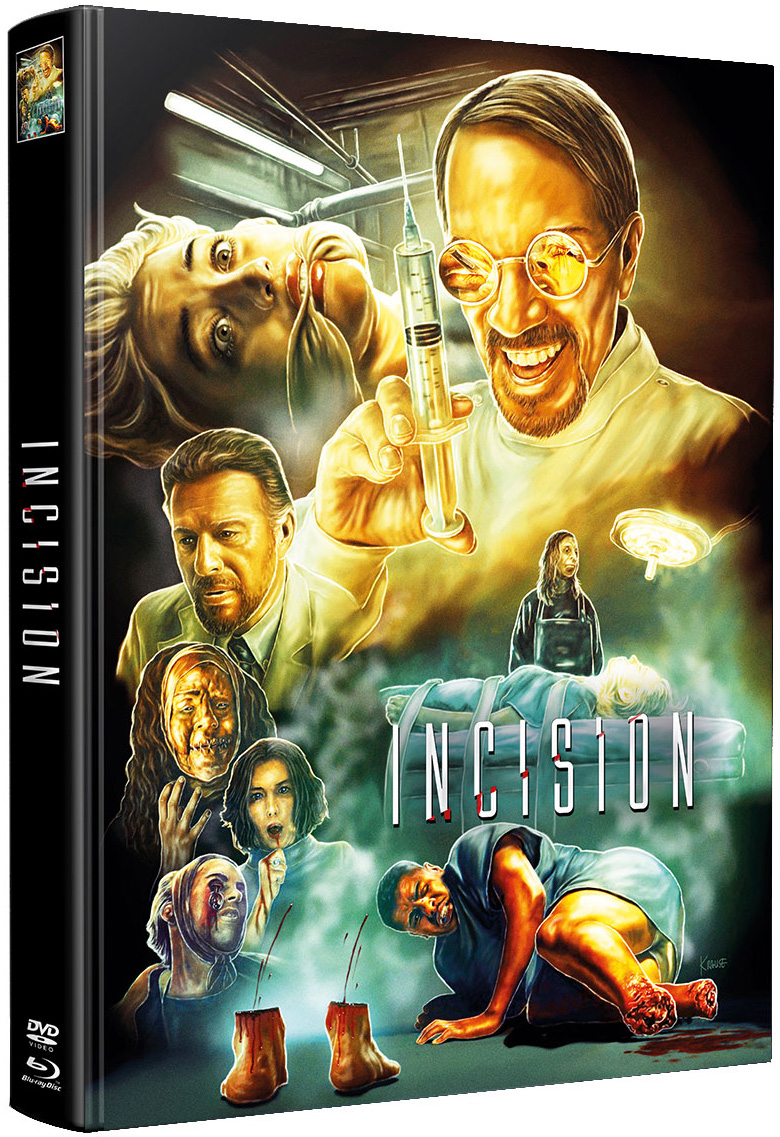INCISION (Blu-Ray) (2Discs) - Mediabook (Wattiert) - Limited 144 Edition