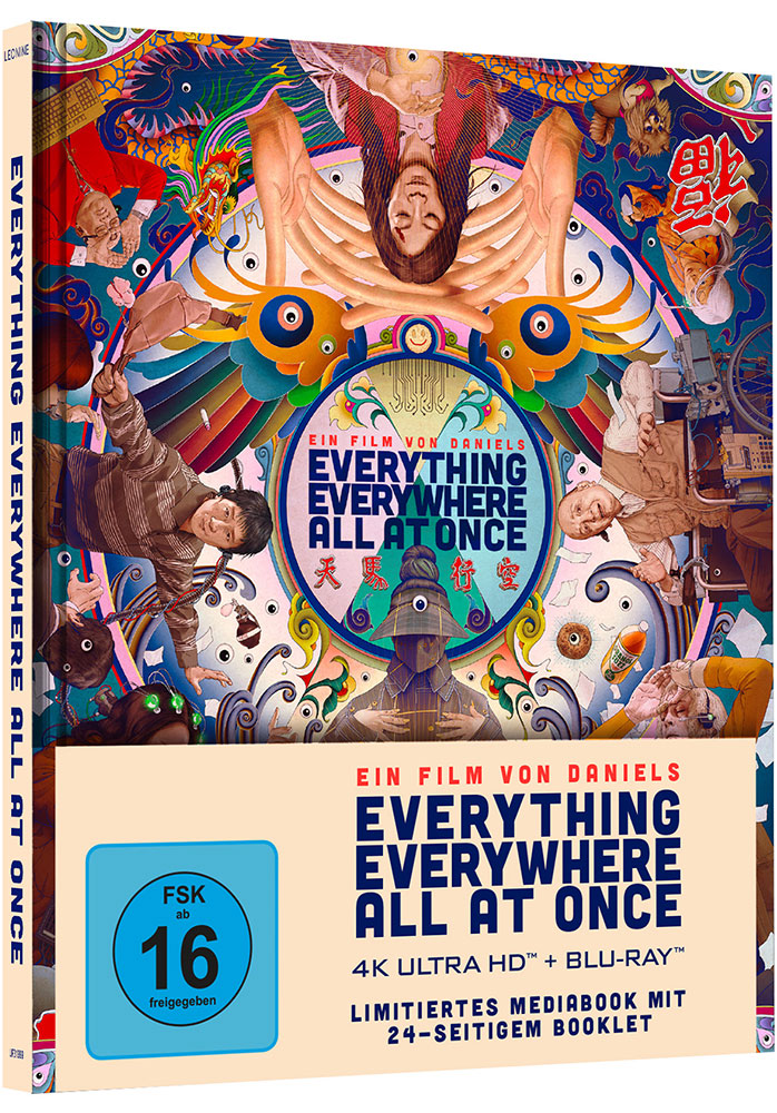 EVERYTHING EVERYWHERE ALL AT ONCE (4k UHD+Blu-Ray) - Mediabook - Limited Edition