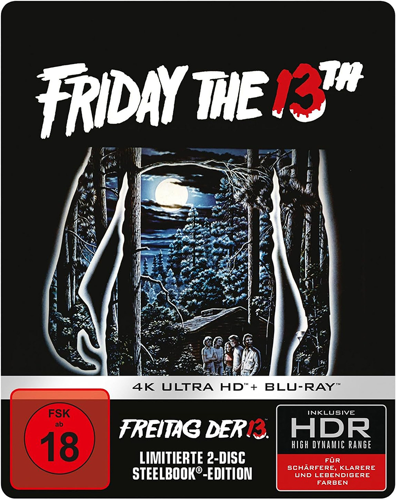 FREITAG DER 13. - Teil 01 (4K UHD+Blu-Ray) - SteelBook - Limited Edition