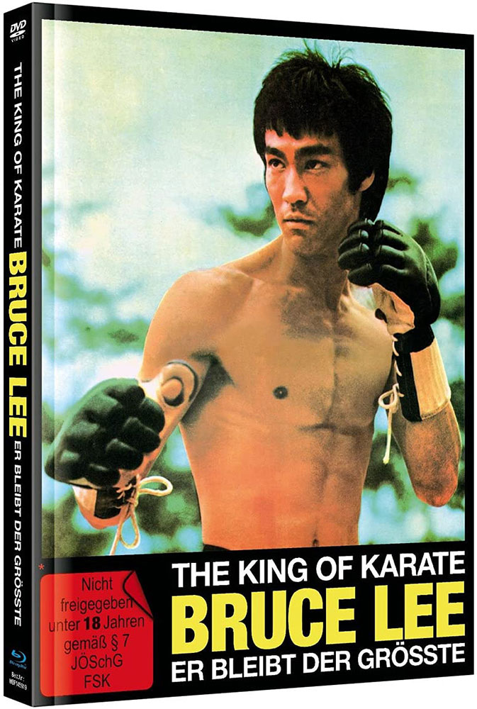 KING OF KARATE, THE - BRUCE LEE - ER BLEIBT DER GRÖSSTE (Blu-Ray+DVD) - Cover A - Mediabook - Limited 500 Edition - 2K Remastered - Uncut