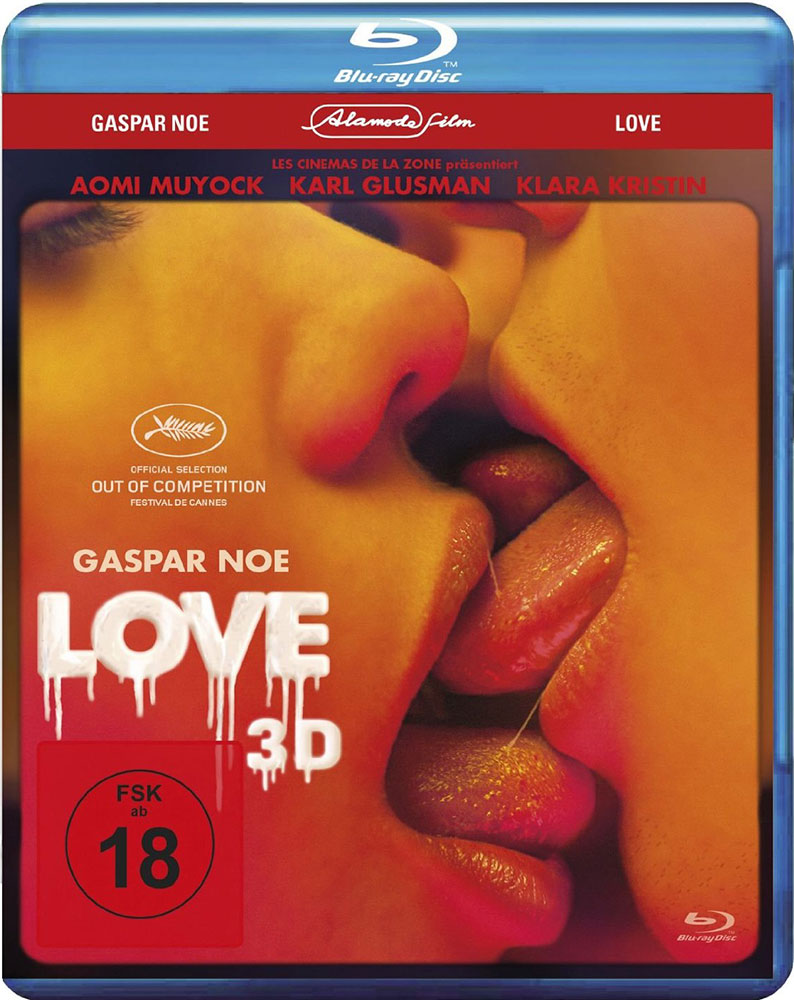 LOVE (Blu-Ray 3D) - 2D & 3D Version - Uncut - Gaspar Noé