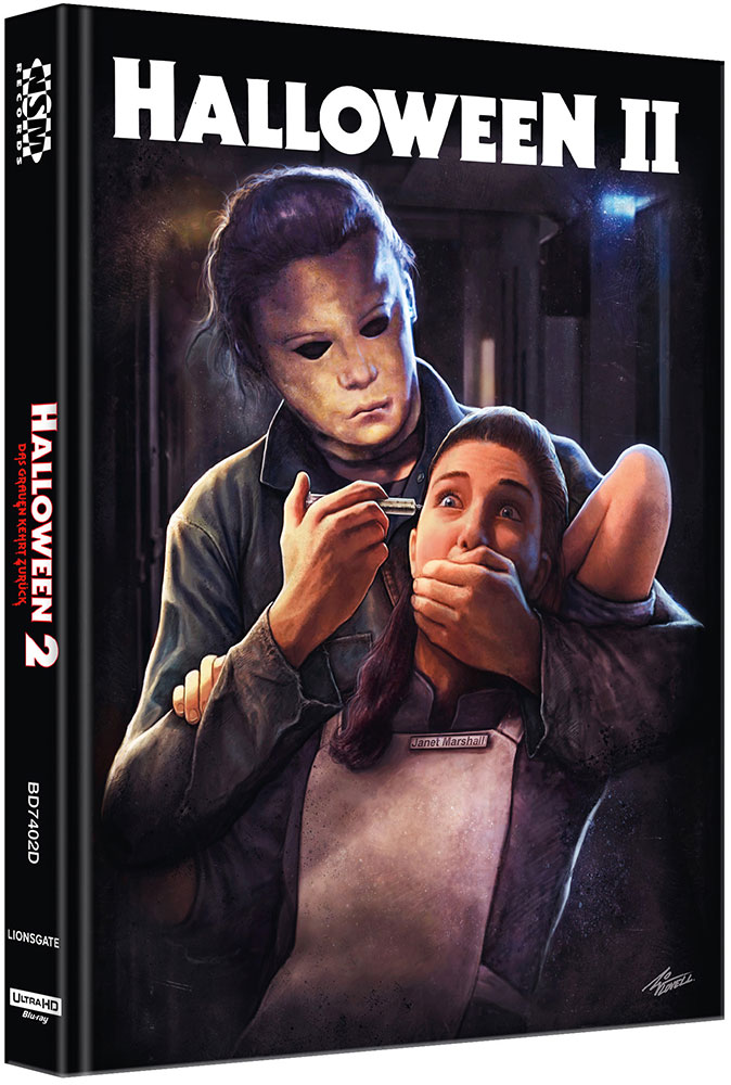 HALLOWEEN 2 (4K UHD+Blu-Ray) - Cover D - Mediabook - Limited 666 Edition - Uncut