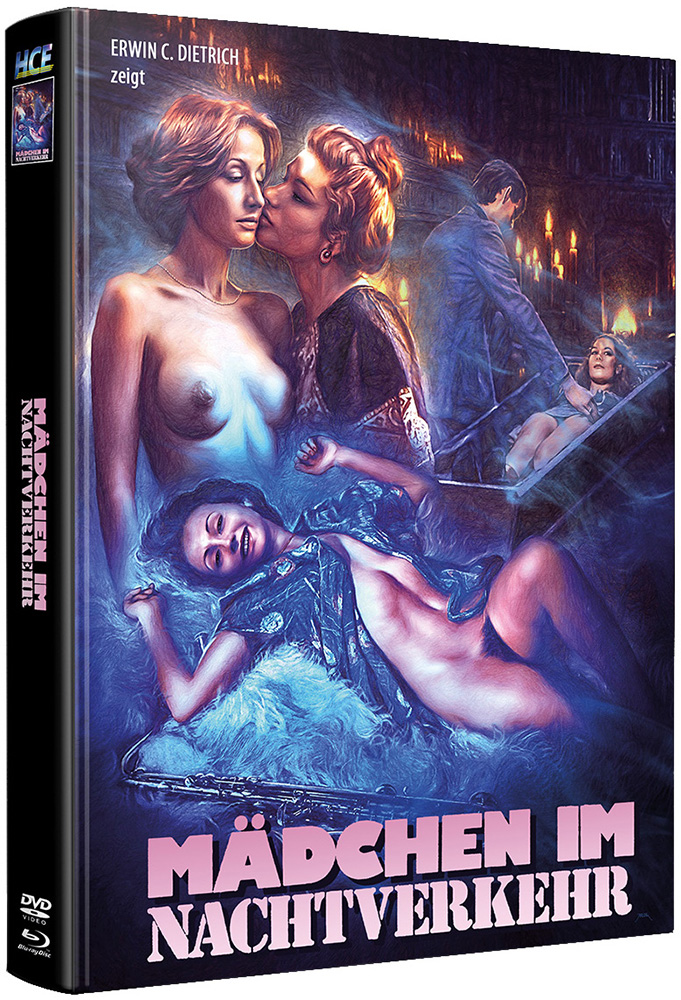 MÄDCHEN IM NACHTVERKEHR (Blu-Ray+DVD) - Mediabook (Wattiert) - Limited 222 Edition