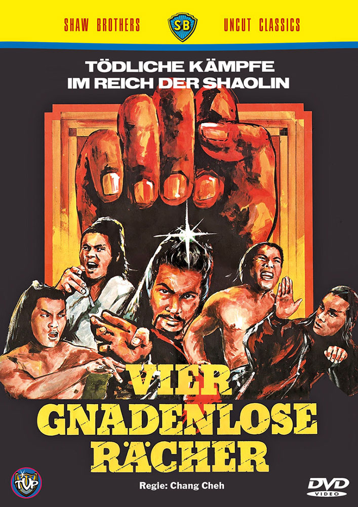 VIER GNADENLOSE RÄCHER (gelbe Amaray) - Uncut