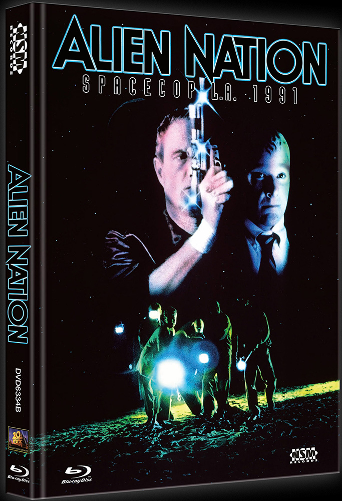 ALIEN NATION - SPACECOP L.A. 1991 (Blu-Ray+DVD) - Cover B - Mediabook - B-Ware ohne Limitierungsnummer!