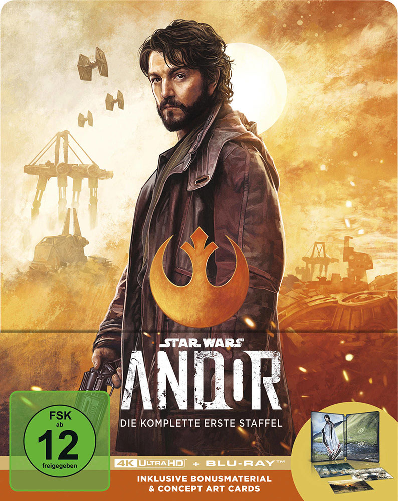 ANDOR - Staffel 1 (4K UHD+Blu-Ray) (6Discs) - Limited Steelbook Edition