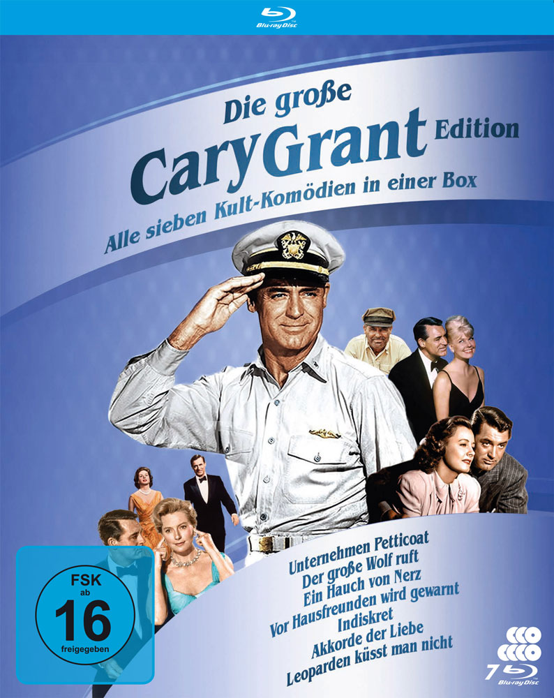 GROSSE CARY GRANT EDITION, DIE (Blu-Ray) (7Discs)