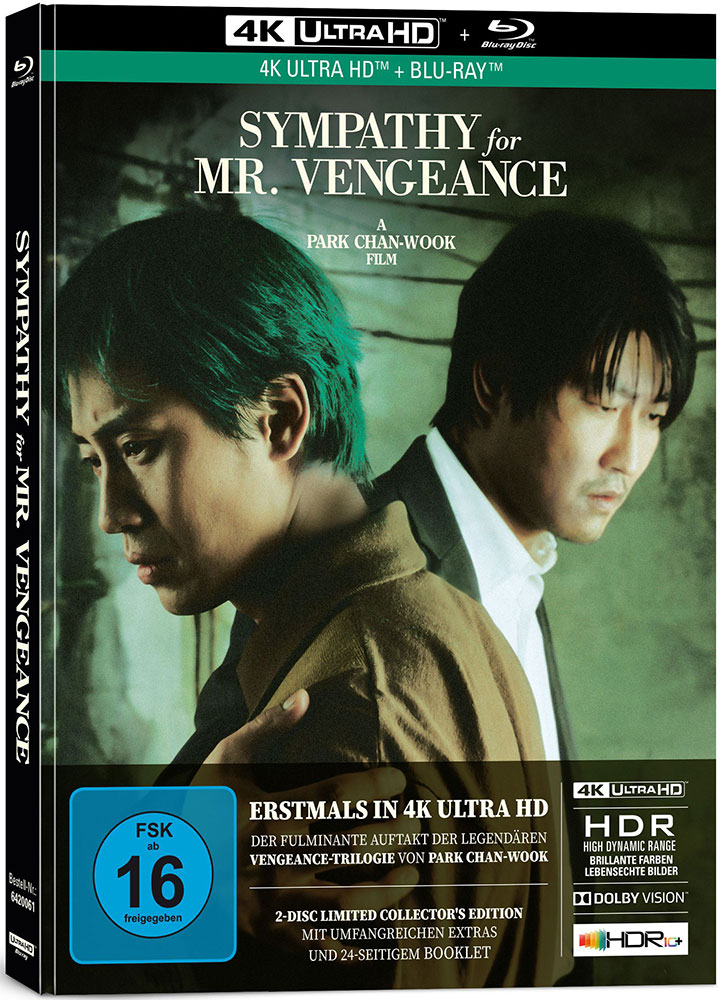 SYMPATHY FOR MR. VENGEANCE (4K UHD+Blu-Ray) - Mediabook - Limited Edition